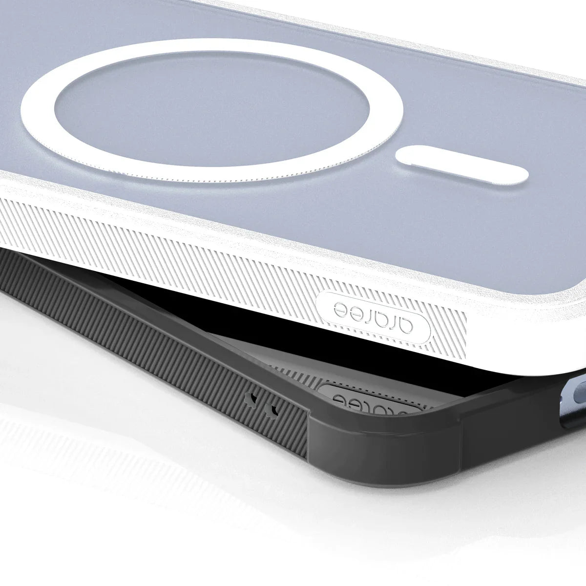 Araree Samsung S25 Plus Duple Armor Magsafe Case - White - Tashqila Araree Samsung S25 Plus Duple Armor Magsafe Case - White - Tashqila